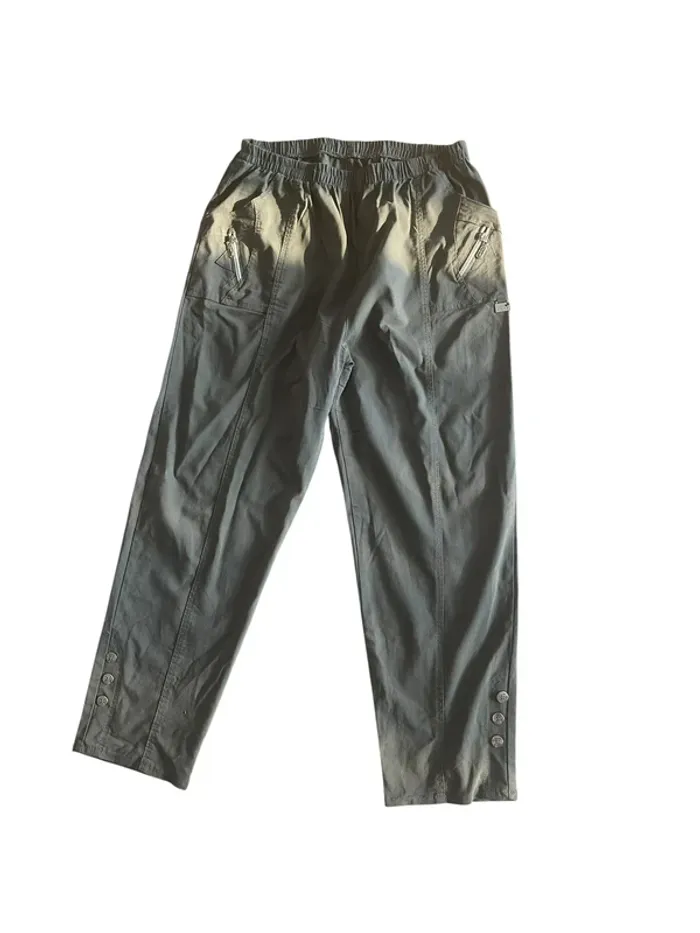 Pantalon large coton femme