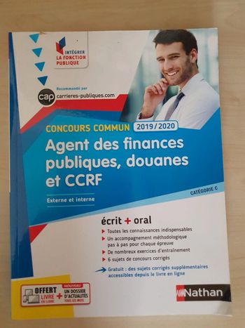 Concours Commun Agent des finances publiques