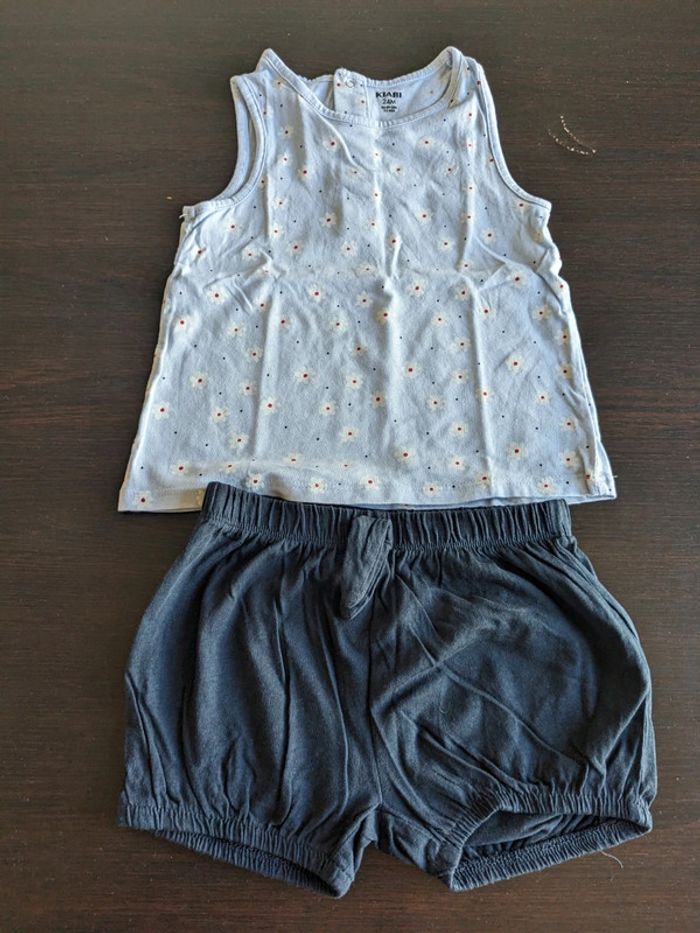 Ensemble short débardeur