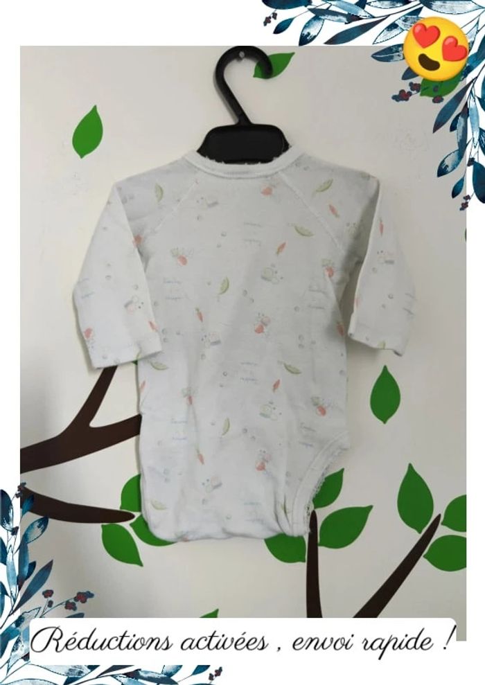 Body manches longues 1 mois - photo numéro 3