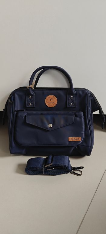 Crossbody M Cabaïa marine Nara