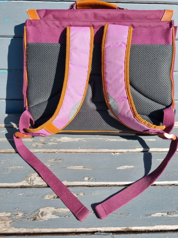 Cartable tann s rose fushia - photo numéro 7