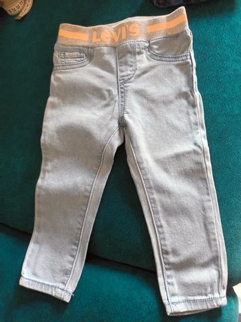 Pantalon Jean fille 12 mois levis