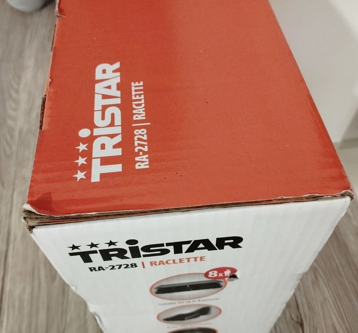 Appareil à raclette et gril TRISTAR RA-2728 8 personnes - photo numéro 7