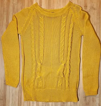 Pull Zamba moutarde.