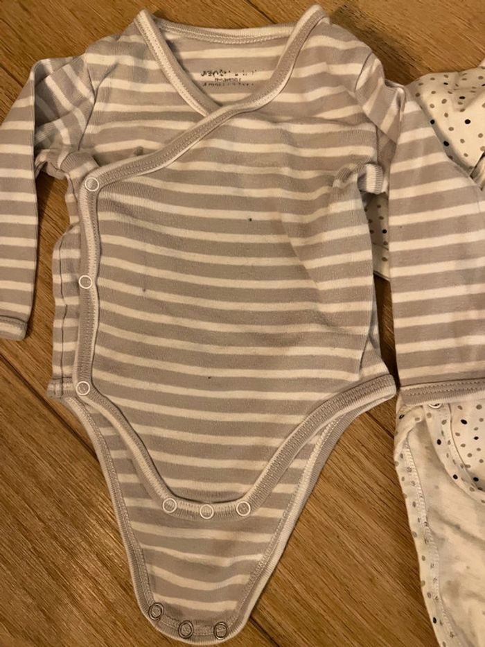 Vend lot de 7 bodies vertbaudet mixte garçon/ fille 3 mois bon état - photo numéro 12