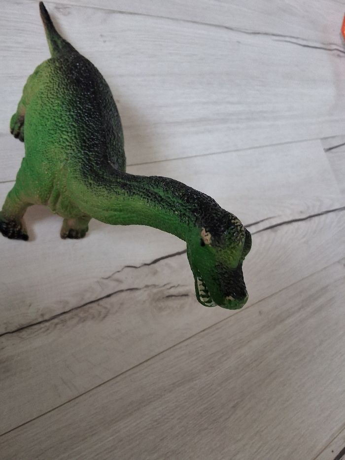 Jouet figurine dinosaure Diplodocus vert 25 cm hauteur - photo numéro 5