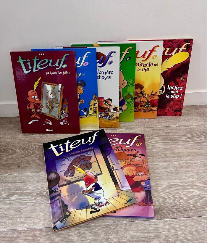 Lot de livres Titeuf / Petit Spirou / Boule & Bil - photo numéro 2