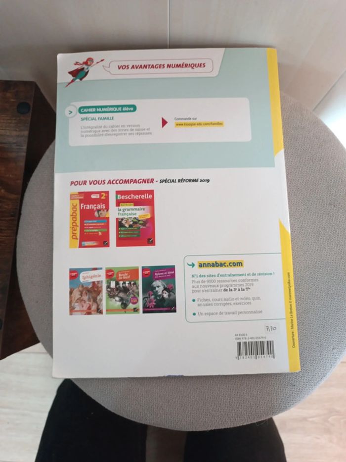 Cahier livre langue et expression 2 de - photo numéro 7