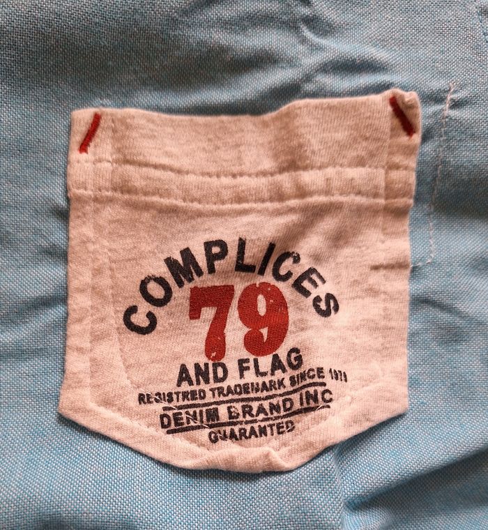 Chemise manches courtes Complices 6 ans - photo numéro 2