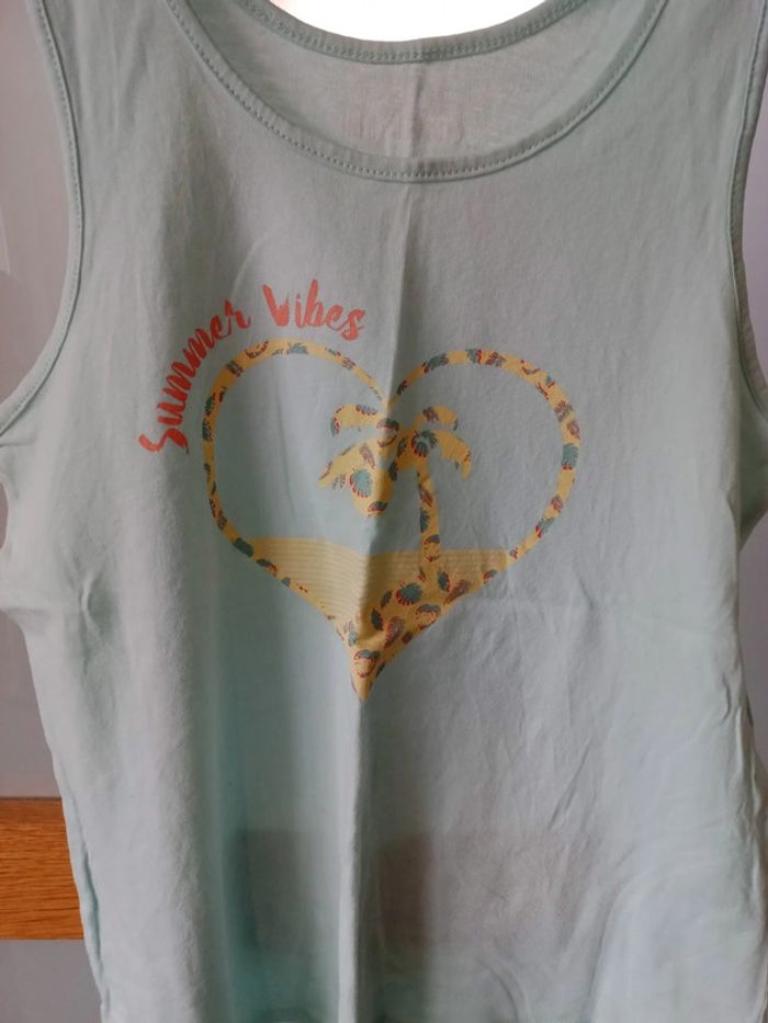 T-shirt Débardeur Fille 10 ans - photo numéro 2