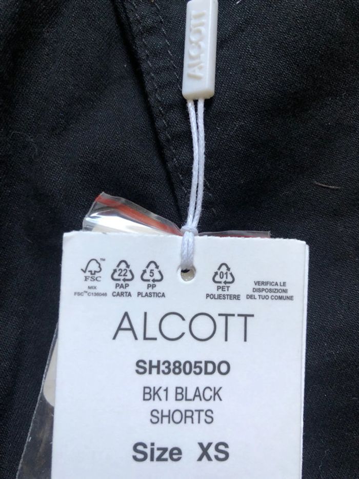 Short noir Alcotest taille XS taille haute - photo numéro 5