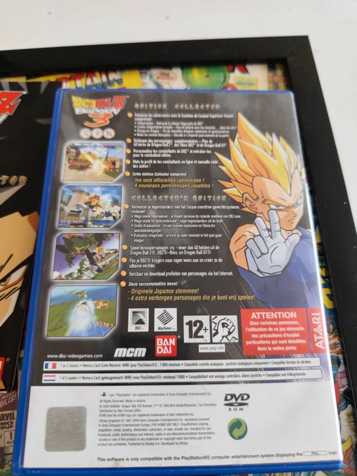 Dragon Ball z Budokai 3 collector PS2 - photo numéro 2