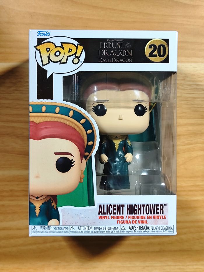 Lot De 3 Pop! GOT - Crabfeeder 14 / Baela 19 / Alicent 20 (House of the Dragon) - photo numéro 8