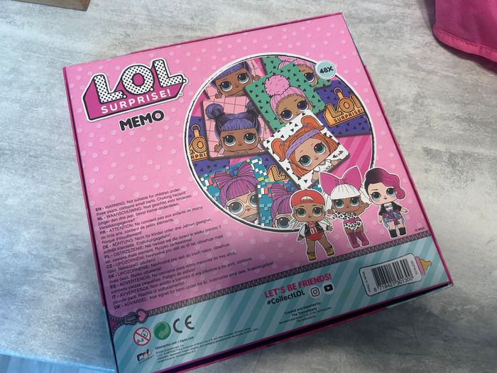 jeu memo LOL surprise complet - photo numéro 3