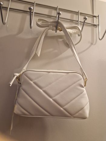 Sac en bandoulière blanc