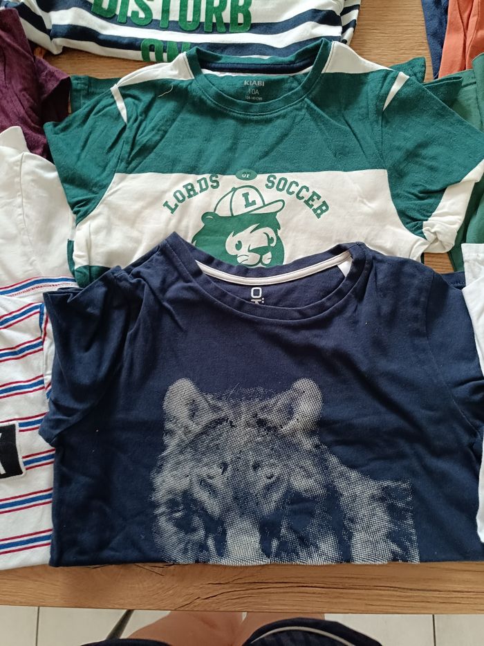 Lot tee shirts manches longues garçon 10 ans - photo numéro 7