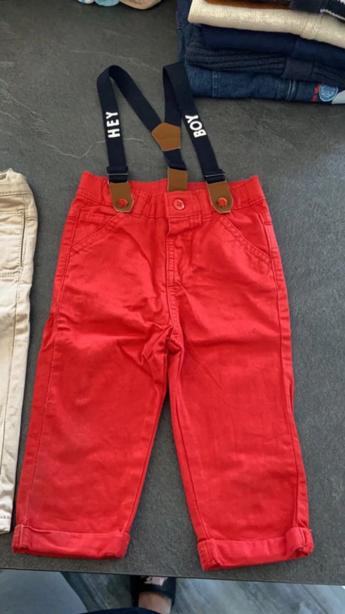 Lot 2 pantalons 9 mois - photo numéro 4
