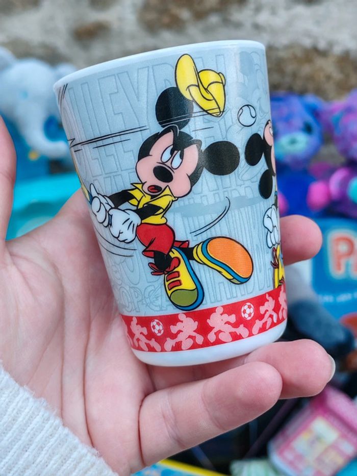 Gobelet Mickey sports vintage