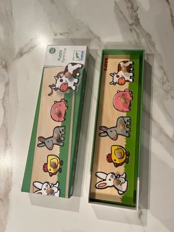 Puzzle en bois Djeco +12Mois