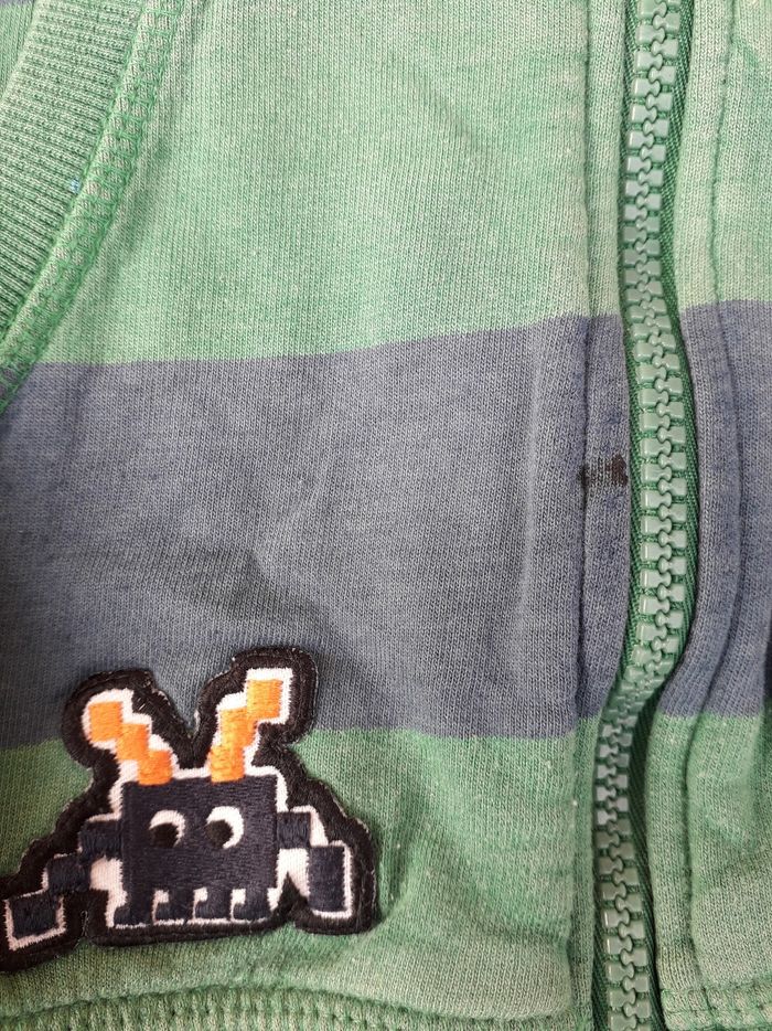 Gilet bleu-vert jeux vidéo - photo numéro 3