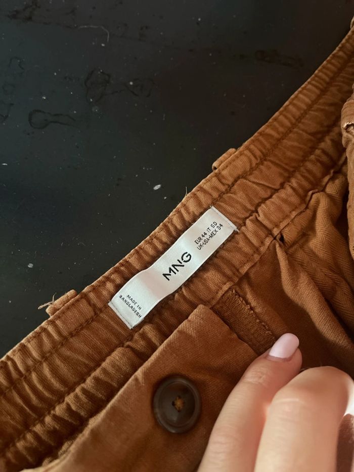 Pantalon fluide léger coton - jambes larges - photo numéro 3
