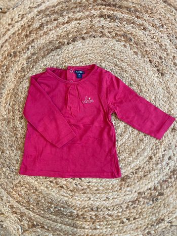 Tee-shirt fille 9 mois Kiabi