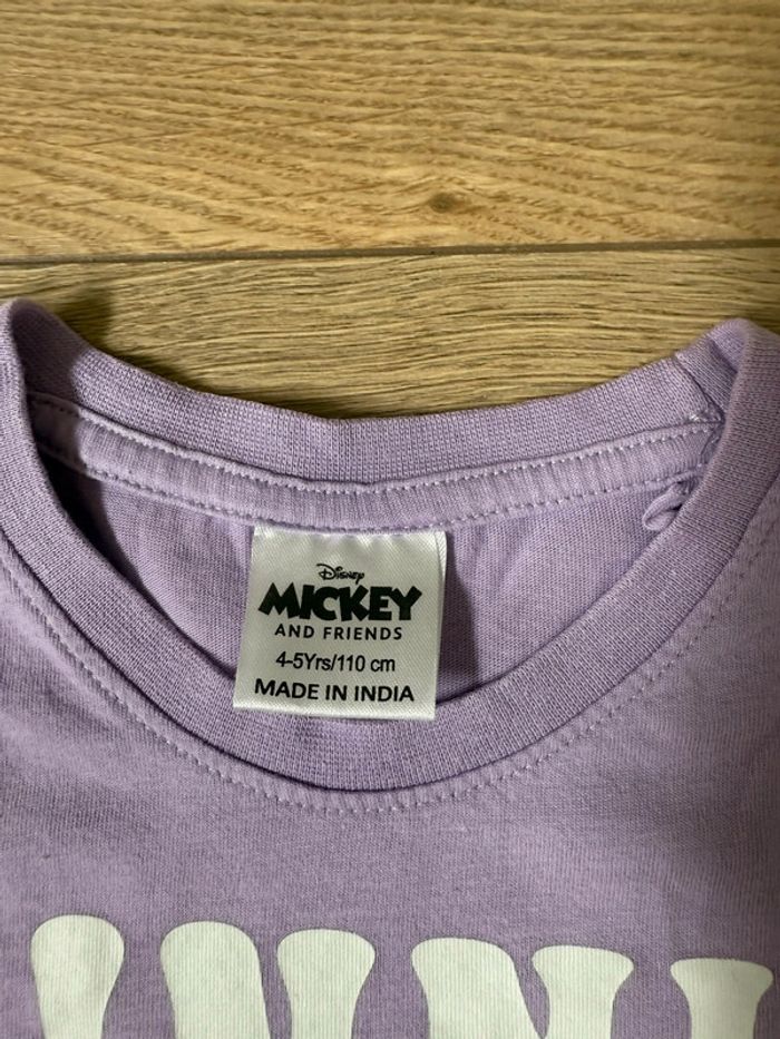 Lot de 3 tee-shirts Primark/Frozen/Minnie taille 4-5 ans 110 cm - photo numéro 7