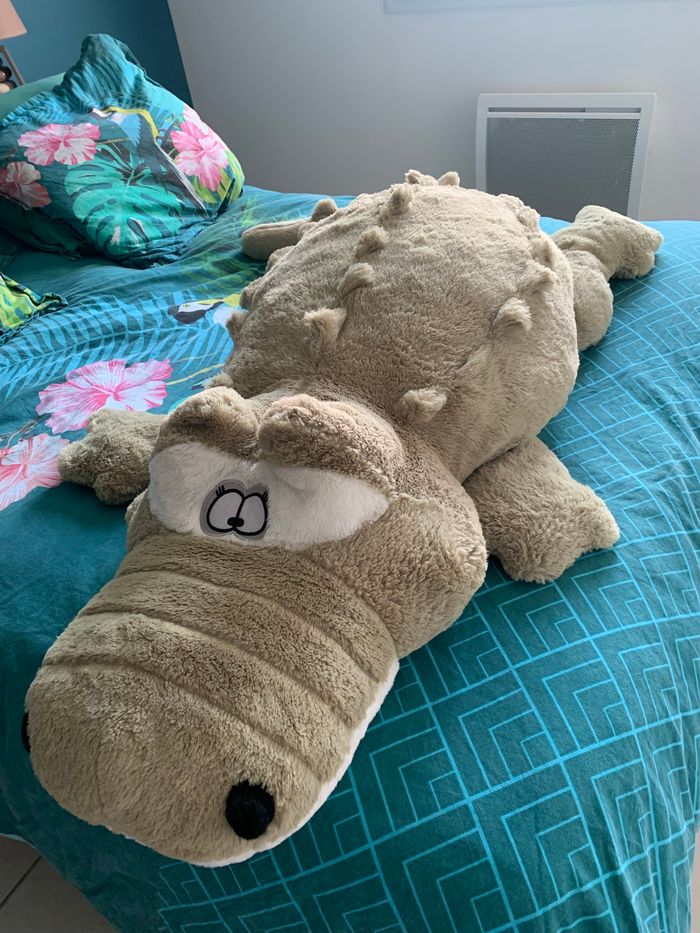 peluche ty crocodile