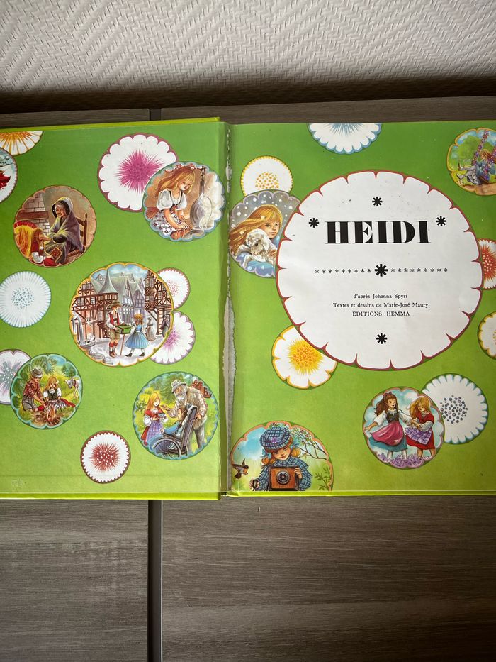 Livre Heidi et Claire au chalet fête Noël - photo numéro 3