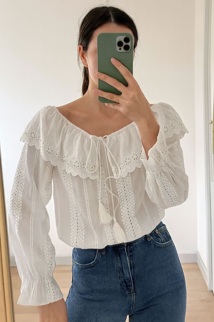 Blouse blanche