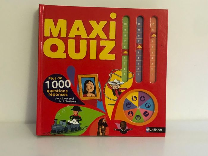 Livre Maxi Quizz
