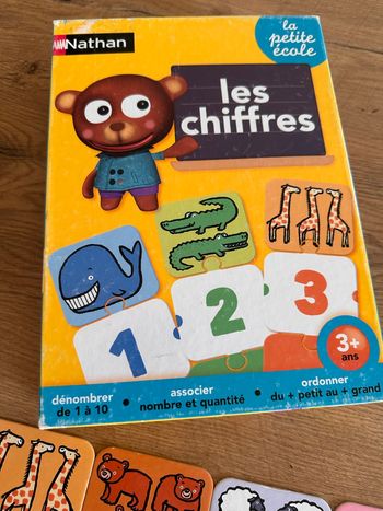 Jeu les chiffres la petite école