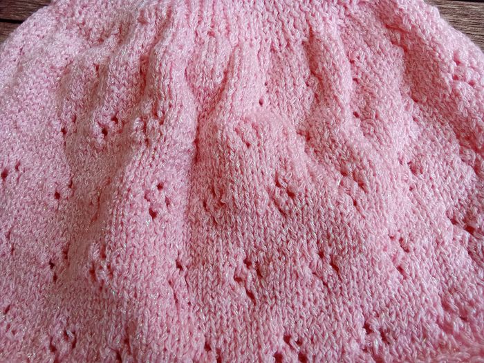 Jupe en tricot rose - photo numéro 4