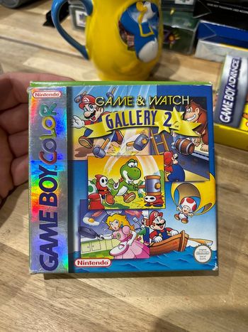 Game & Watch Gallery 2 sur Game Boy Color GBC - Boitier + notice / cartouche non inclue