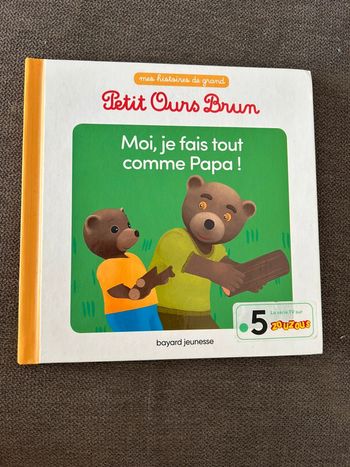 Livre petit ours brun