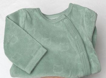 Pyjama velours Kiabi Naissance