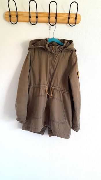 Parka en twill de coton H&M 7/8 ans