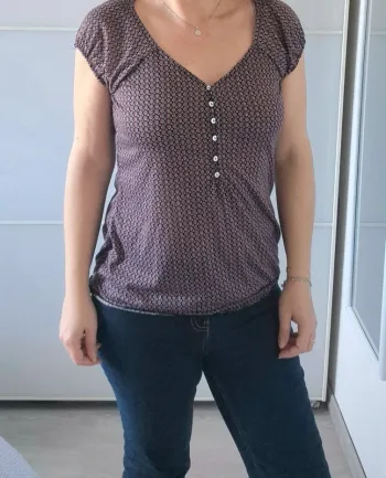 Blouse camaïeu taille s