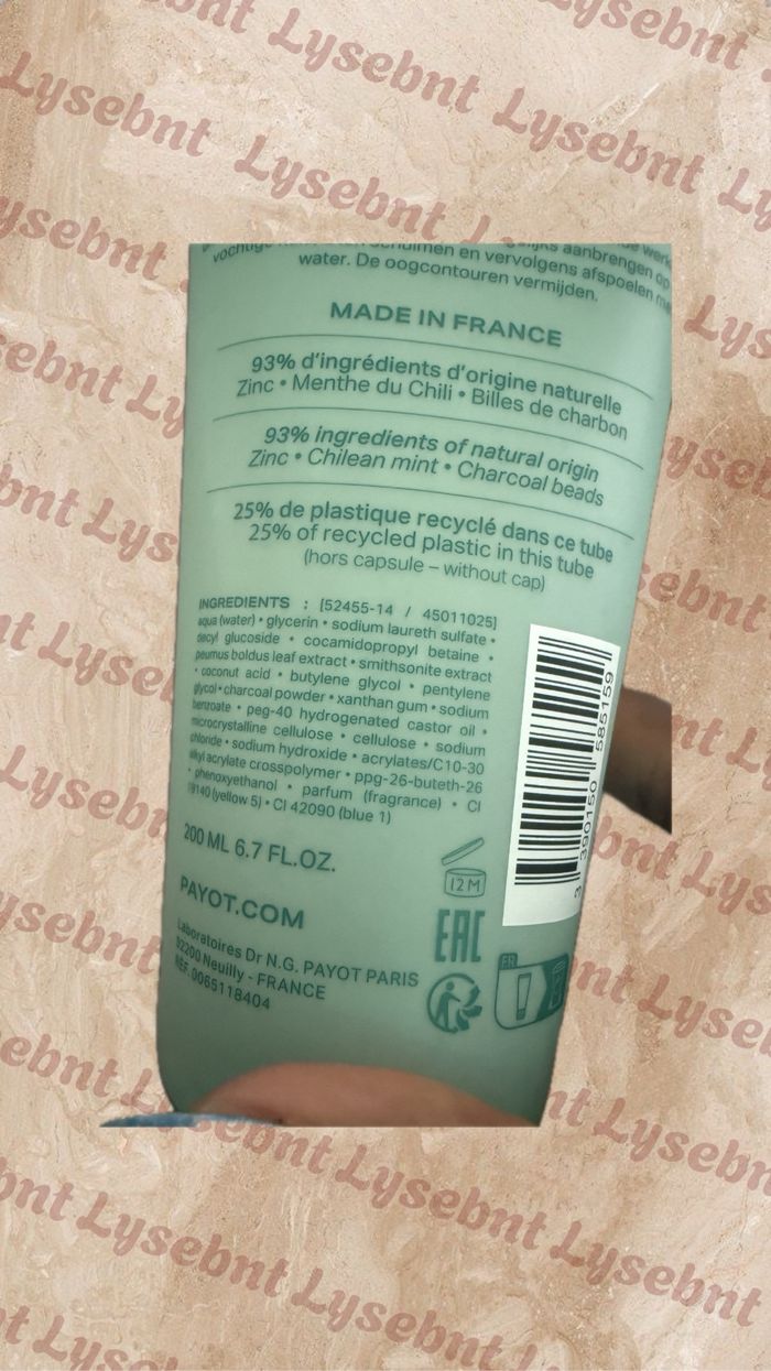 Gelée Nettoyante Moussante Purifiante - Payot - photo numéro 4