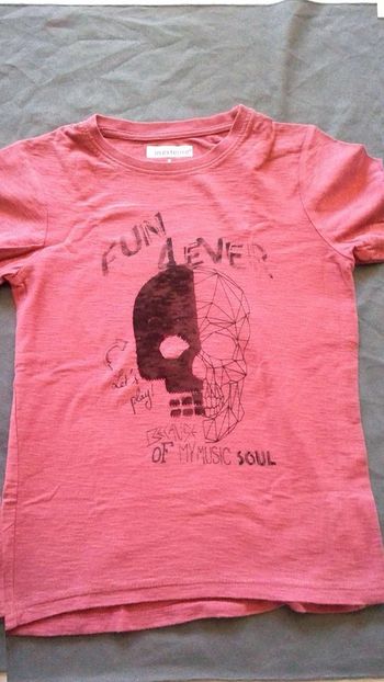 Tee shirt a  paillette reversible  T8A