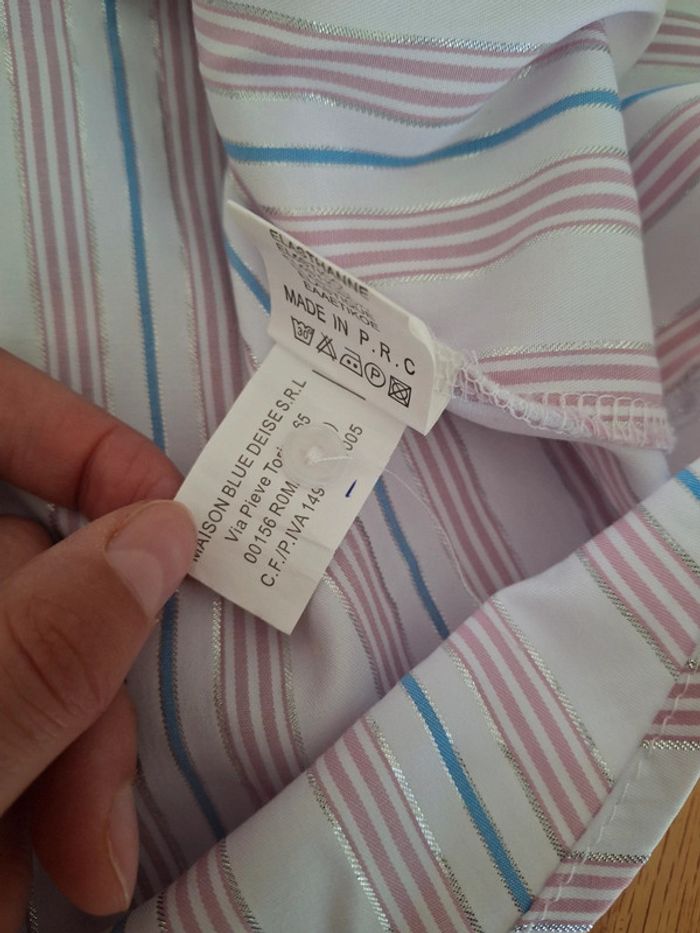 Chemise à rayure femme - photo numéro 8