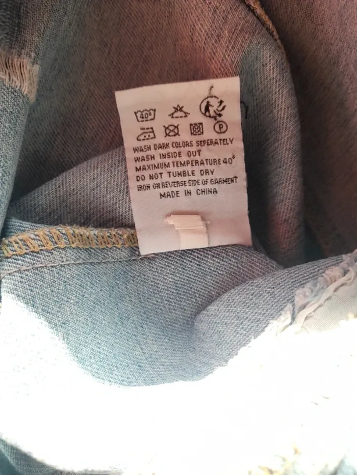 Veste en jean longue - photo numéro 6