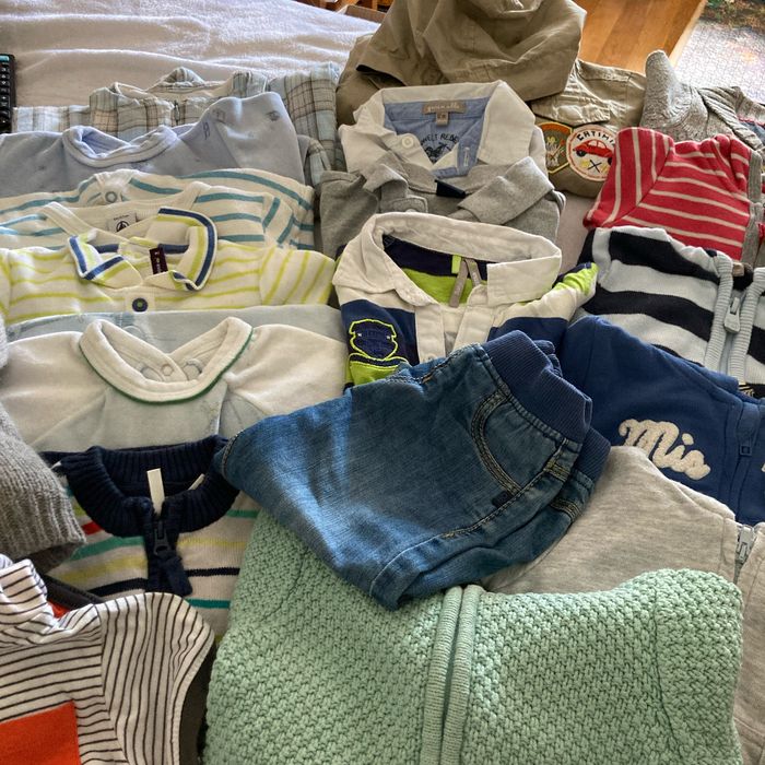 Lot de vêtements bébé, garçon 3/  12 mois - photo numéro 3