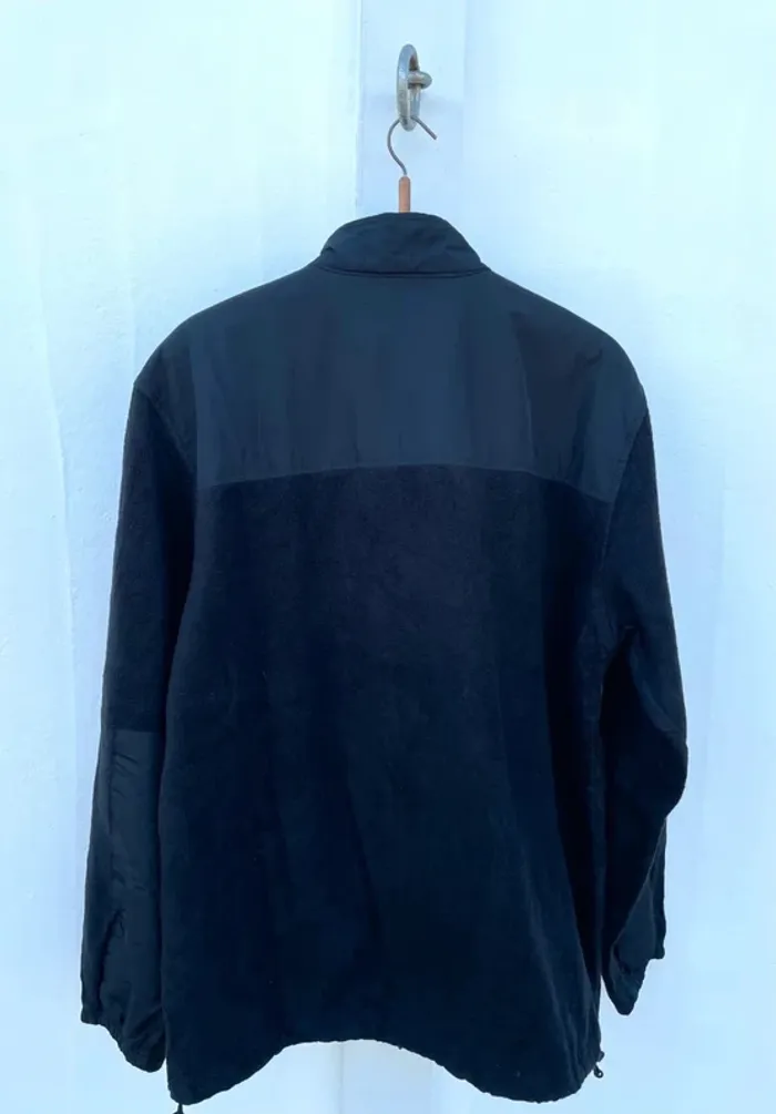 Chaps black fleece zip jacket Mens L - photo numéro 9