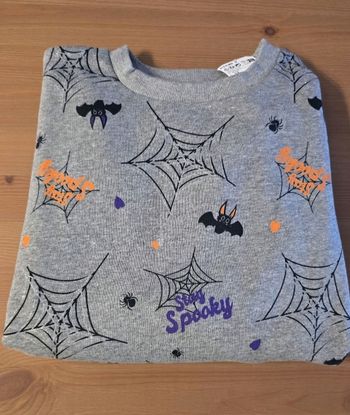 Neuf (non porté) sweat molleton "halloween" 12 ans fille