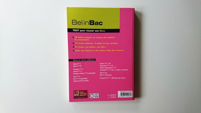 Philosophie Terminale / Belin bac - photo numéro 2