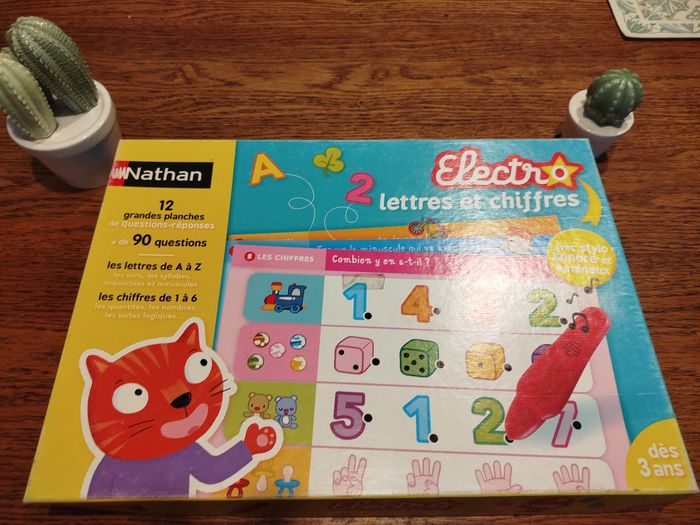 Électro lettres et chiffres