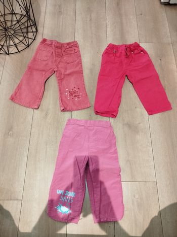 Lot de pantalon