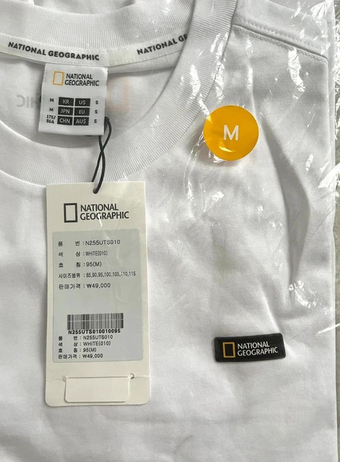 T shirt mixte National Geographic (Korea) neuf sous emballage M - photo numéro 3